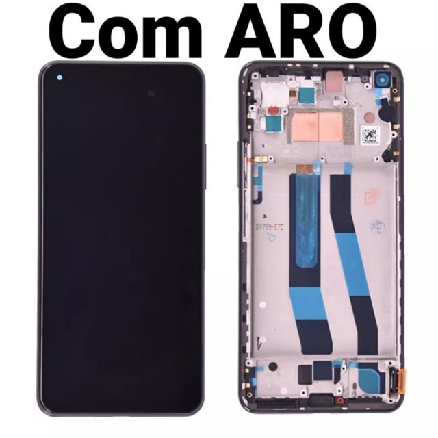 Tela Touch Lcd Frontal Display Xiaomi Mi 11 Lite Oled C Aro INFOCELRIO