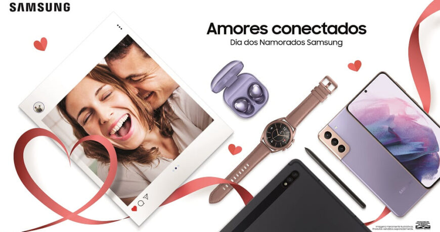 Samsung anuncia ofertas especiais para o Dia dos Namorados
