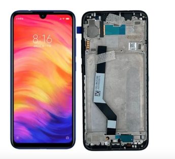 Display Frontal Touch Lcd Xiaomi Redmi Note 7 C/Aro
