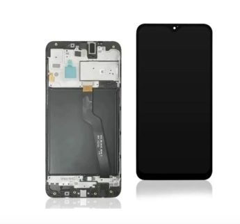Tela Frontal Display Lcd Samsung Galaxy A10 A105 C/Aro